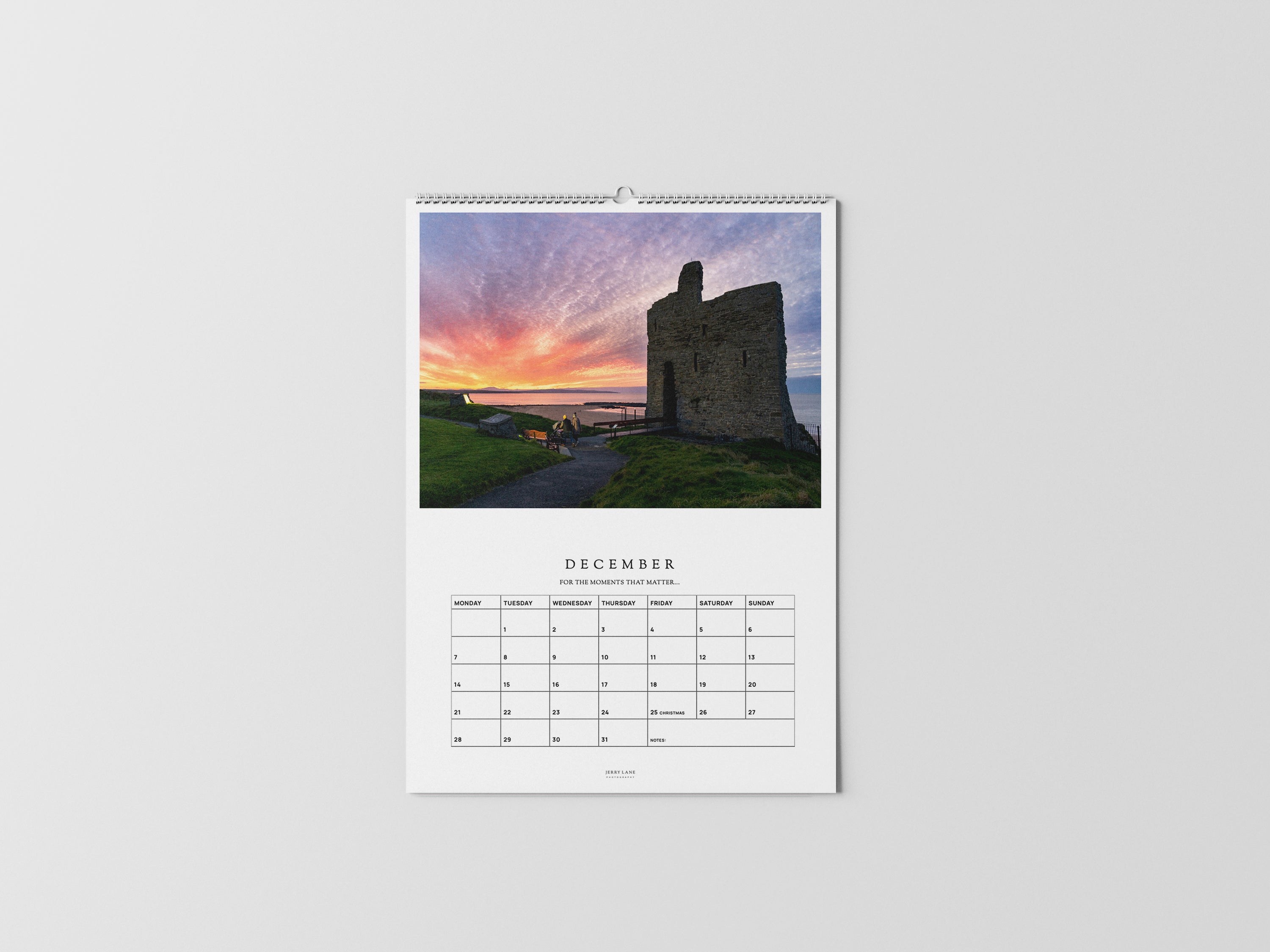 2026 Ballybunion Landscape Photography Calendar by Jerry Lane