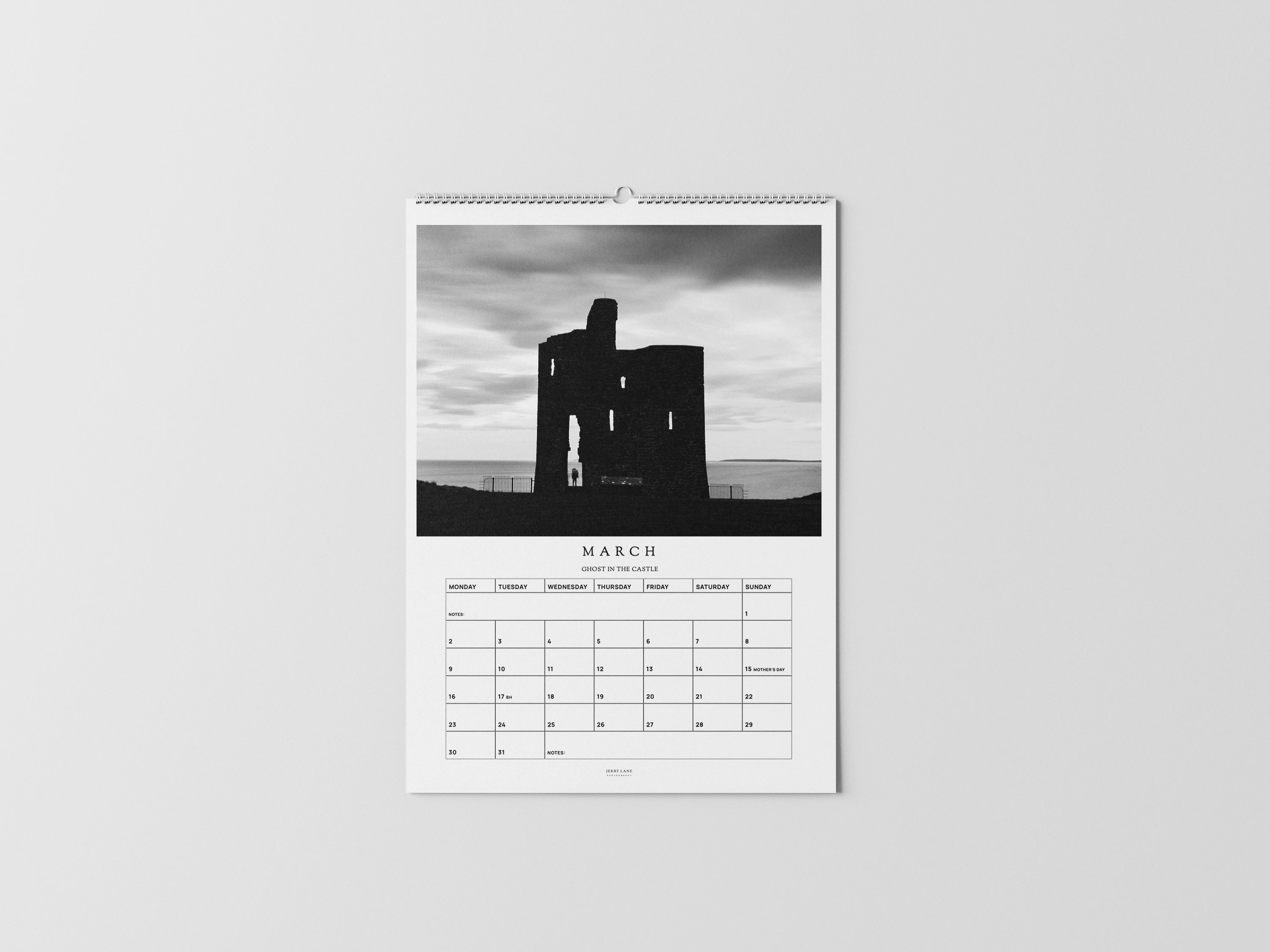 2026 Ballybunion Landscape Photography Calendar by Jerry Lane