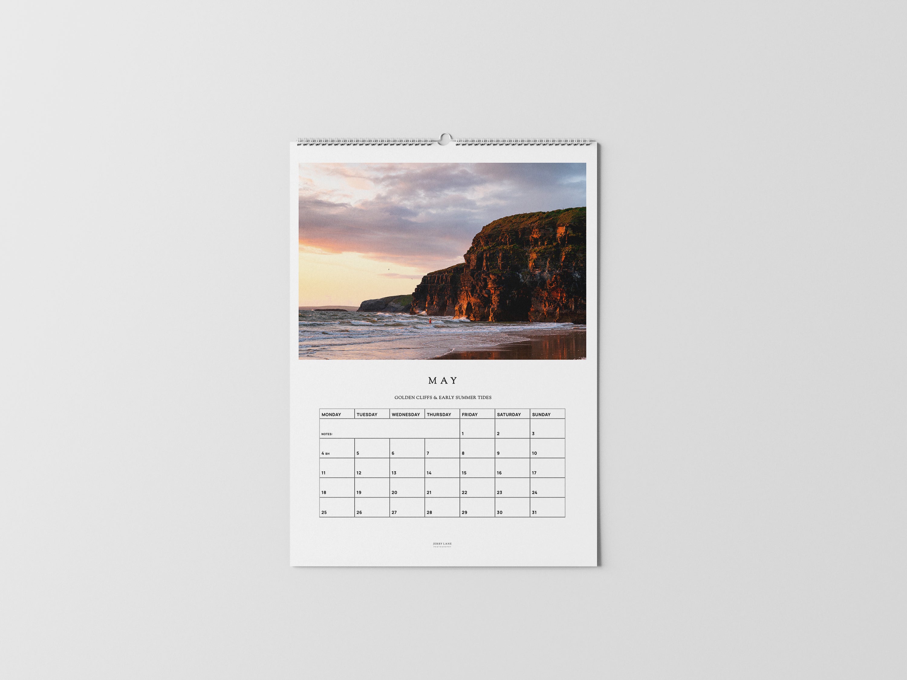 2026 Ballybunion Landscape Photography Calendar by Jerry Lane