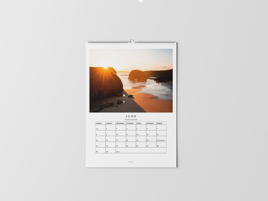 2026 Ballybunion Landscape Photography Calendar by Jerry Lane