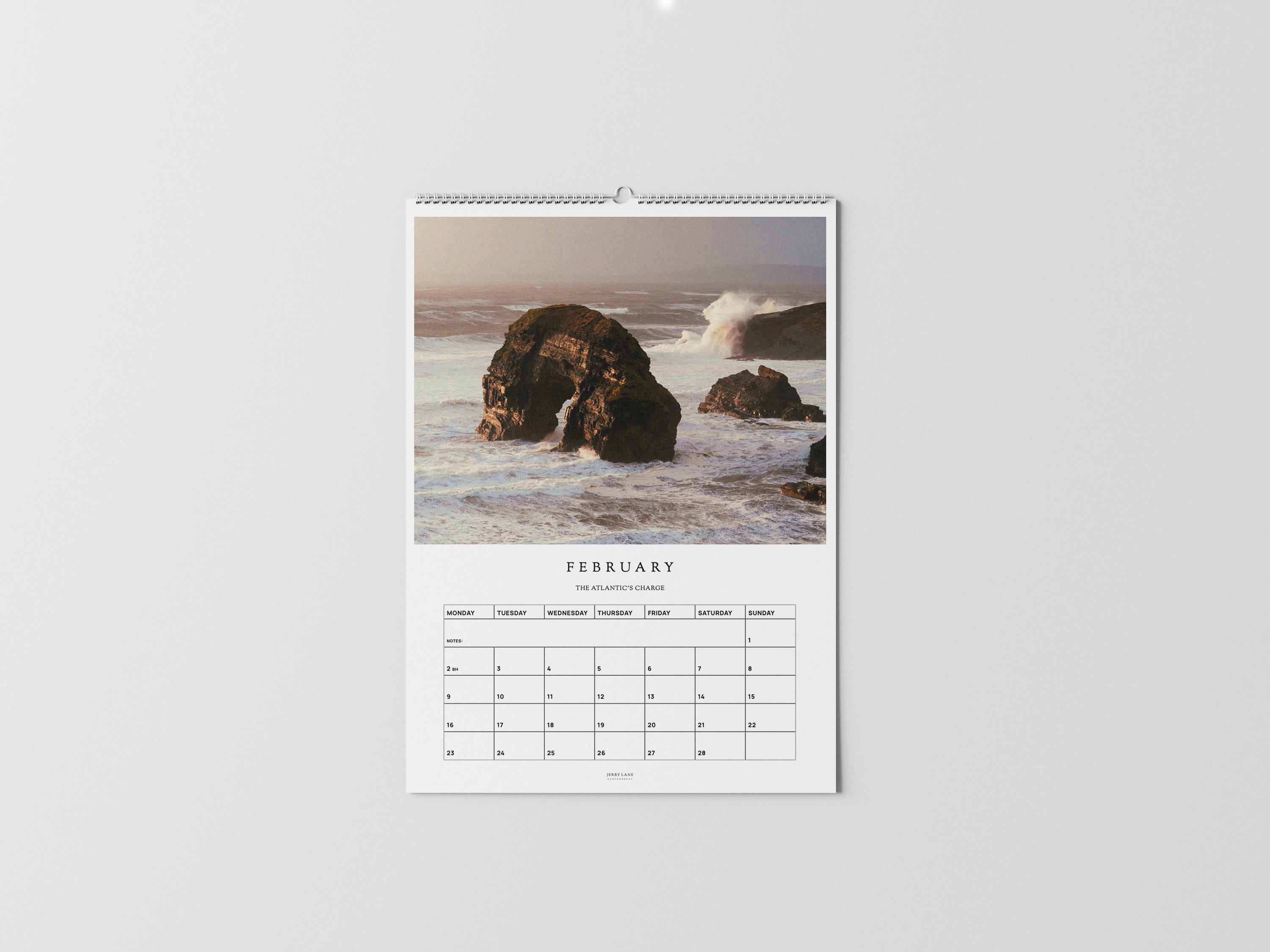 2026 Ballybunion Landscape Photography Calendar by Jerry Lane